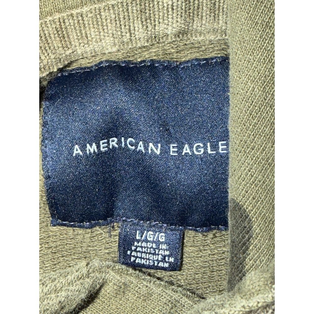 American Eagle Outfitters Sweatshirt Men Large Camo Hoodie Pullover Front Pocket - Picture 4 of 10